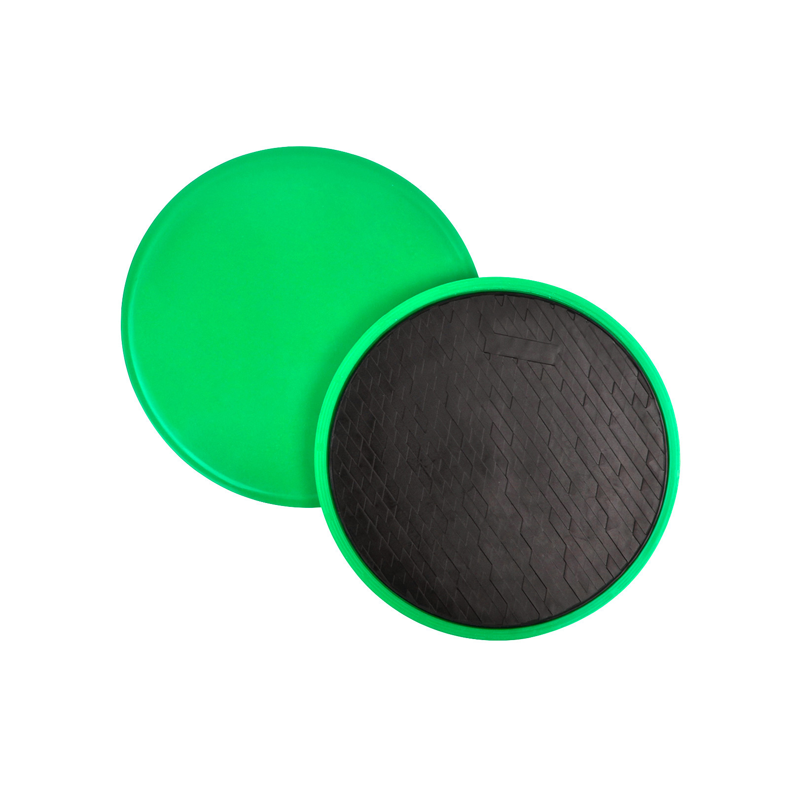 Диски для скольжения, глайдинг диски CLIFF G1, PVC+EVA, зеленые
